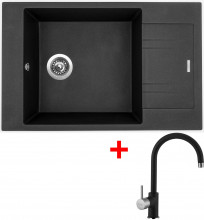 Sinks VARIO 780 Metalblack+Vitalia GR  